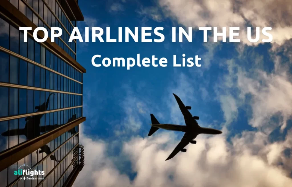 Top Airlines in United States - Complete List